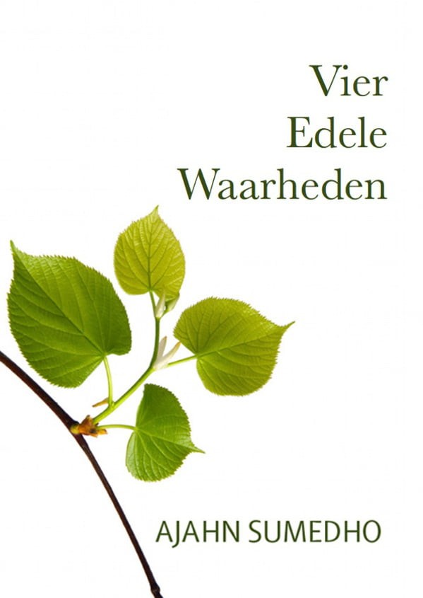 Cover image for Dhamma book De Vier Edele Waarheden