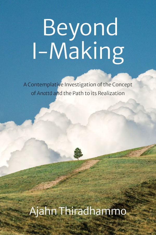 Cover image for Dhamma book Beyond I-Making