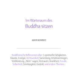 Cover image for Dhamma book Im Warteraum des Buddha sitzen