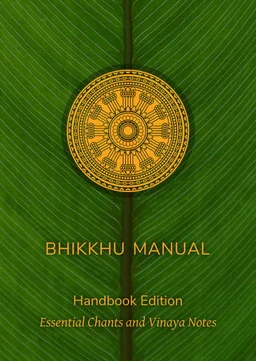 Cover image for Dhamma book Bhikkhu Manual