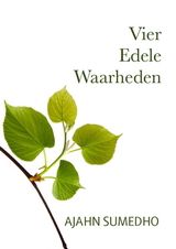 Cover for De Vier Edele Waarheden