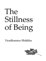 Cover for The Stillness of Being