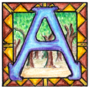 Capital letter A